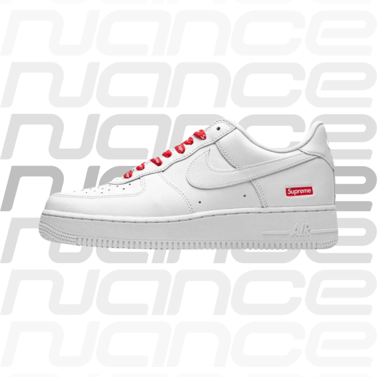 Nike-Air-Force-1-Supreme-White